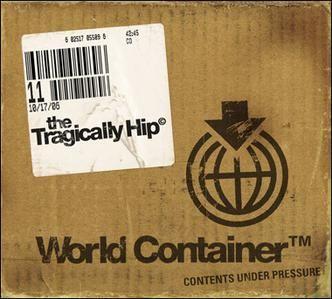 Portada del álbum "World Container", de The Tragically Hip