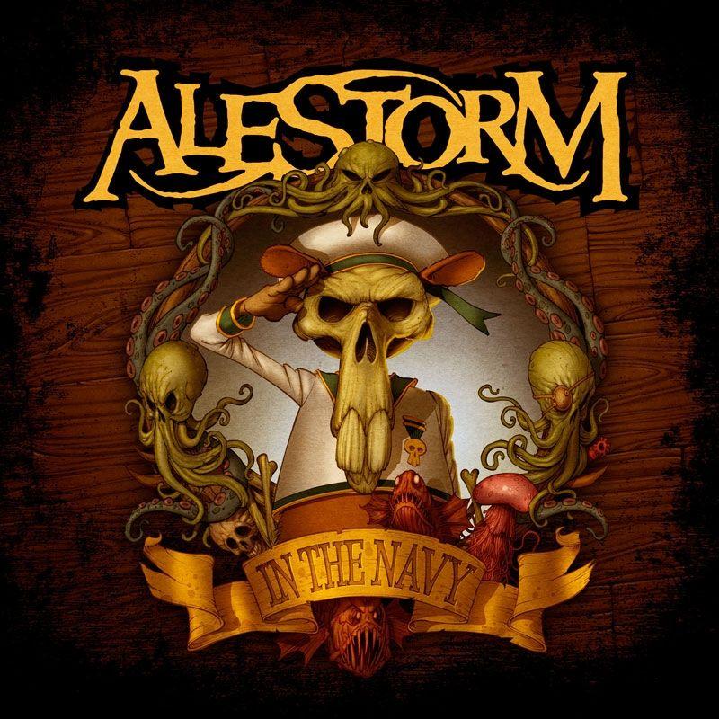 Portada de Sencillo/EP "In The Navy", de Alestorm