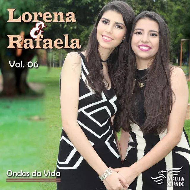 Capa do álbum "Ondas da Vida (Volume 6)", de Lorena e Rafaela