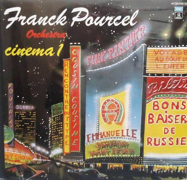 Portada del álbum "Cinema 1 ", de Franck Pourcel