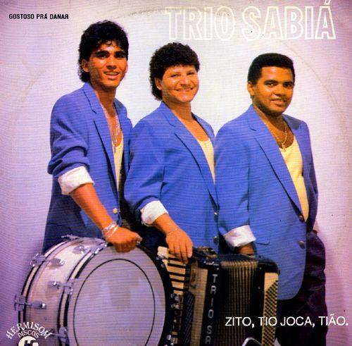 Capa do Álbum "Gostoso Pra Danar", de Trio Sabiá