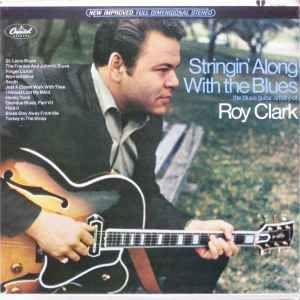 Capa do álbum "Stringin' Along With The Blues", de Roy Clark