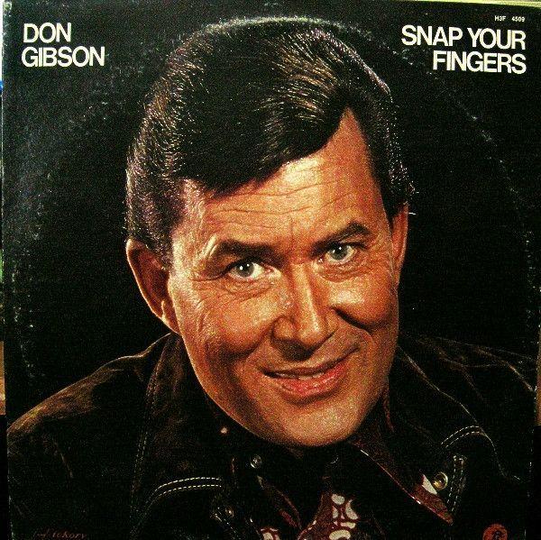 Capa do álbum "Snap Your Fingers", de Don Gibson