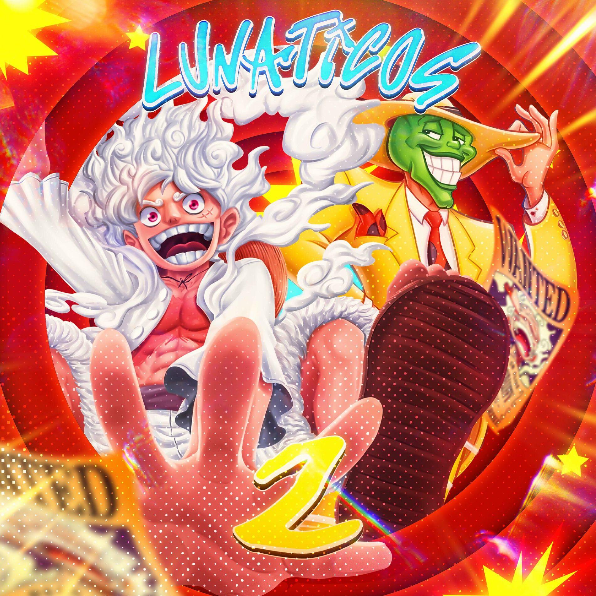 Capa do álbum "Lunáticos 2 (Luffy e O Máskara)", de Papyrus da Batata