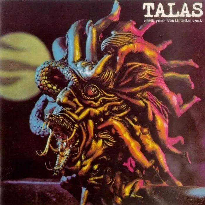 Capa do Álbum "Sink Your Teeth Into That", de Talas
