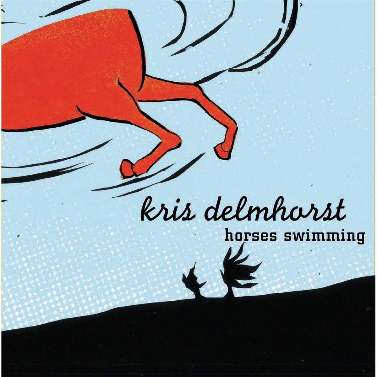 Album cover of "Horses Swimming" by Kris Delmhorst