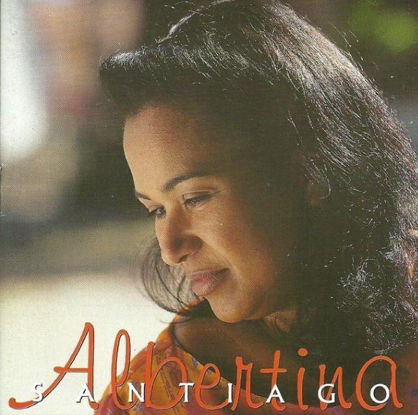 Portada de Álbum "Com Muito Poder", de Albertina Santiago