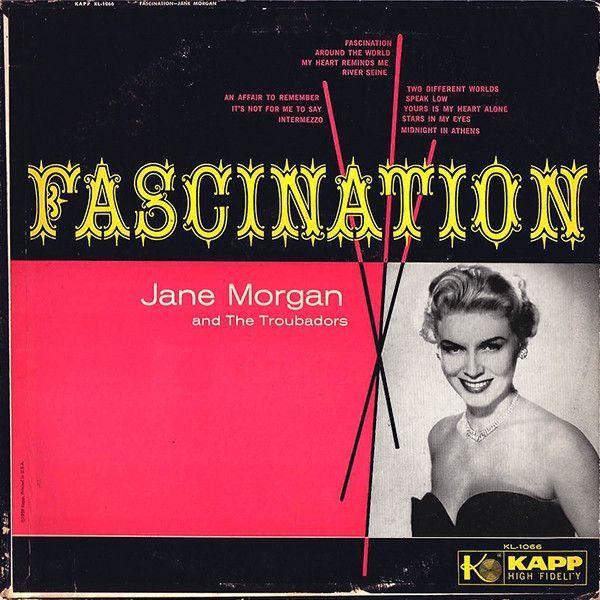 Capa do Álbum "Fascination", de Jane Morgan