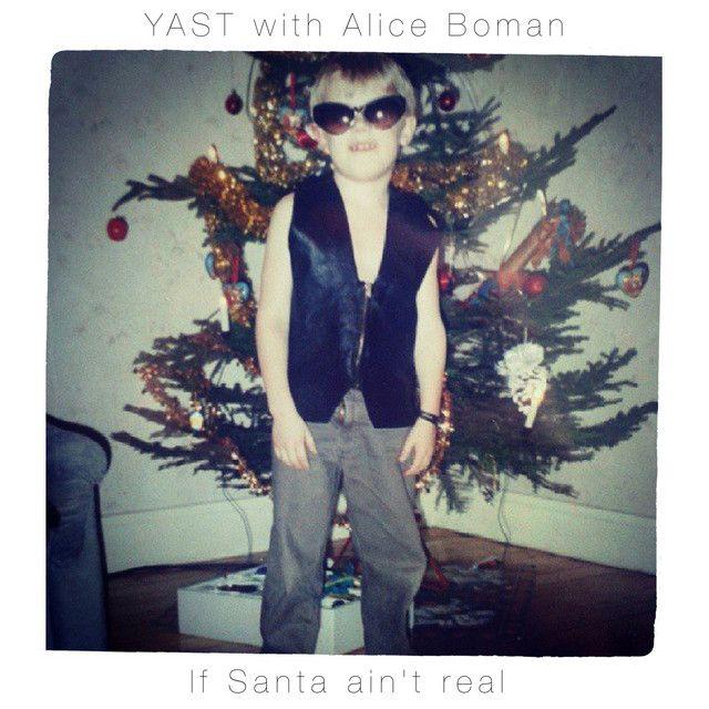 Capa do álbum "If Santa Ain't Real", de Alice Boman