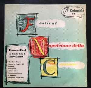 Portada de Álbum "3° Festival Napoletano Della Canzone 1955", de Franco Ricci