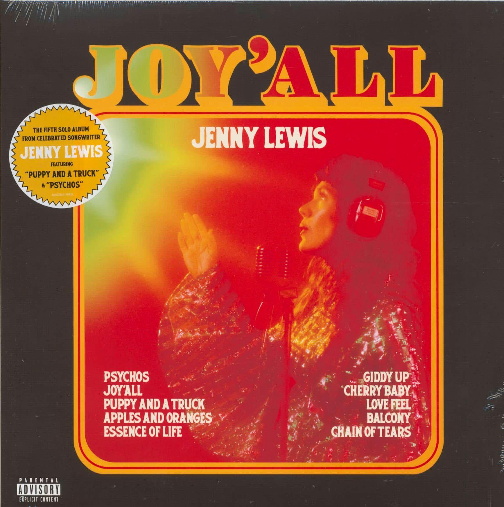 Capa do Álbum "Joy'All", de Jenny Lewis