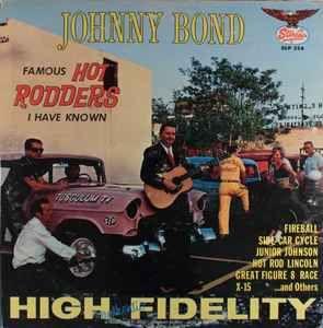 Capa do Álbum "Famous Hot Rodders I Have Known", de Johnny Bond