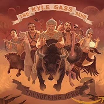 Portada de Álbum "Thundering Herd", de Kyle Gass Band