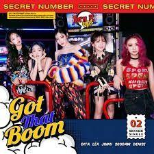 Capa do Single/EP "Got That Boom", de SECRET NUMBER