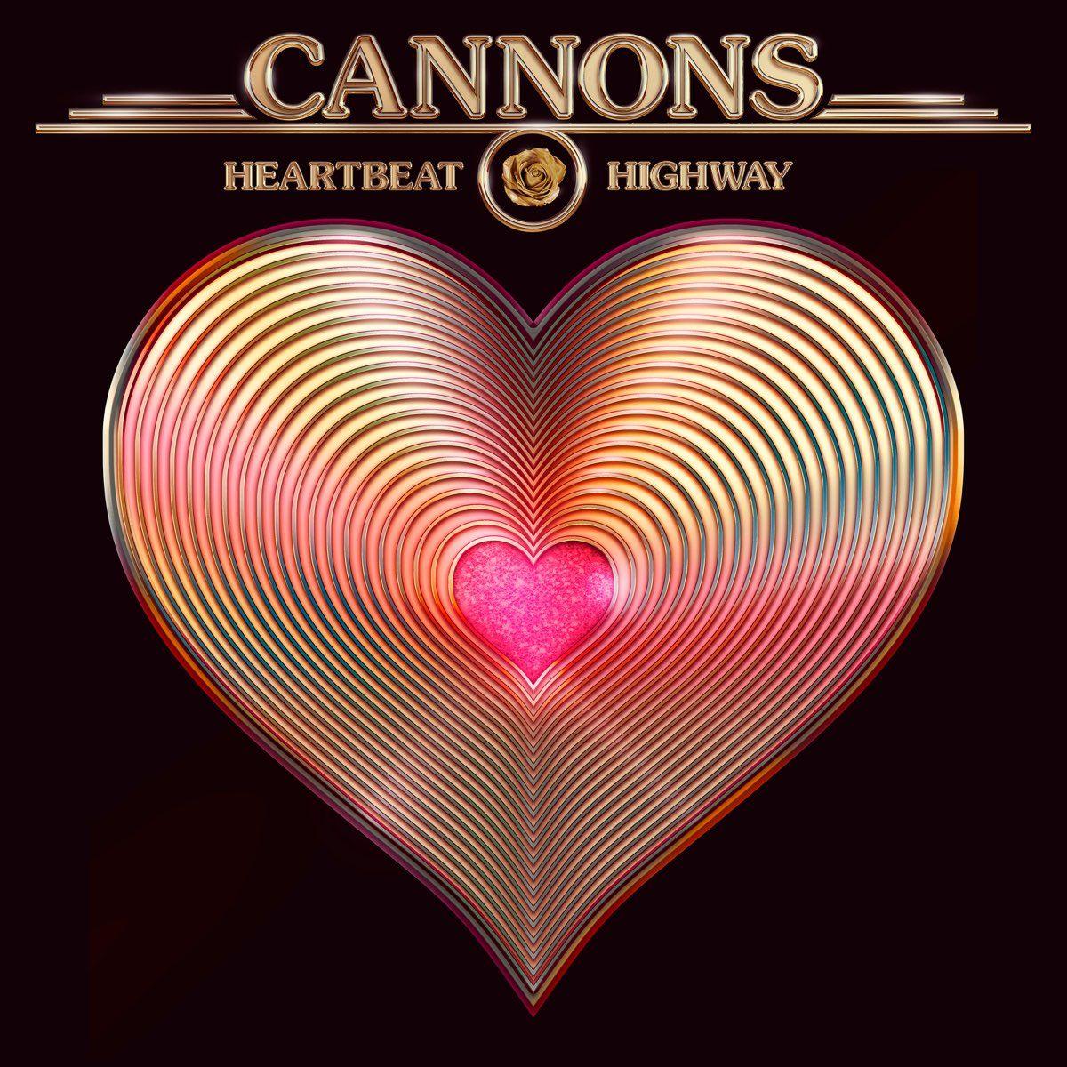 Capa do Álbum "Heartbeat Highway", de Cannons