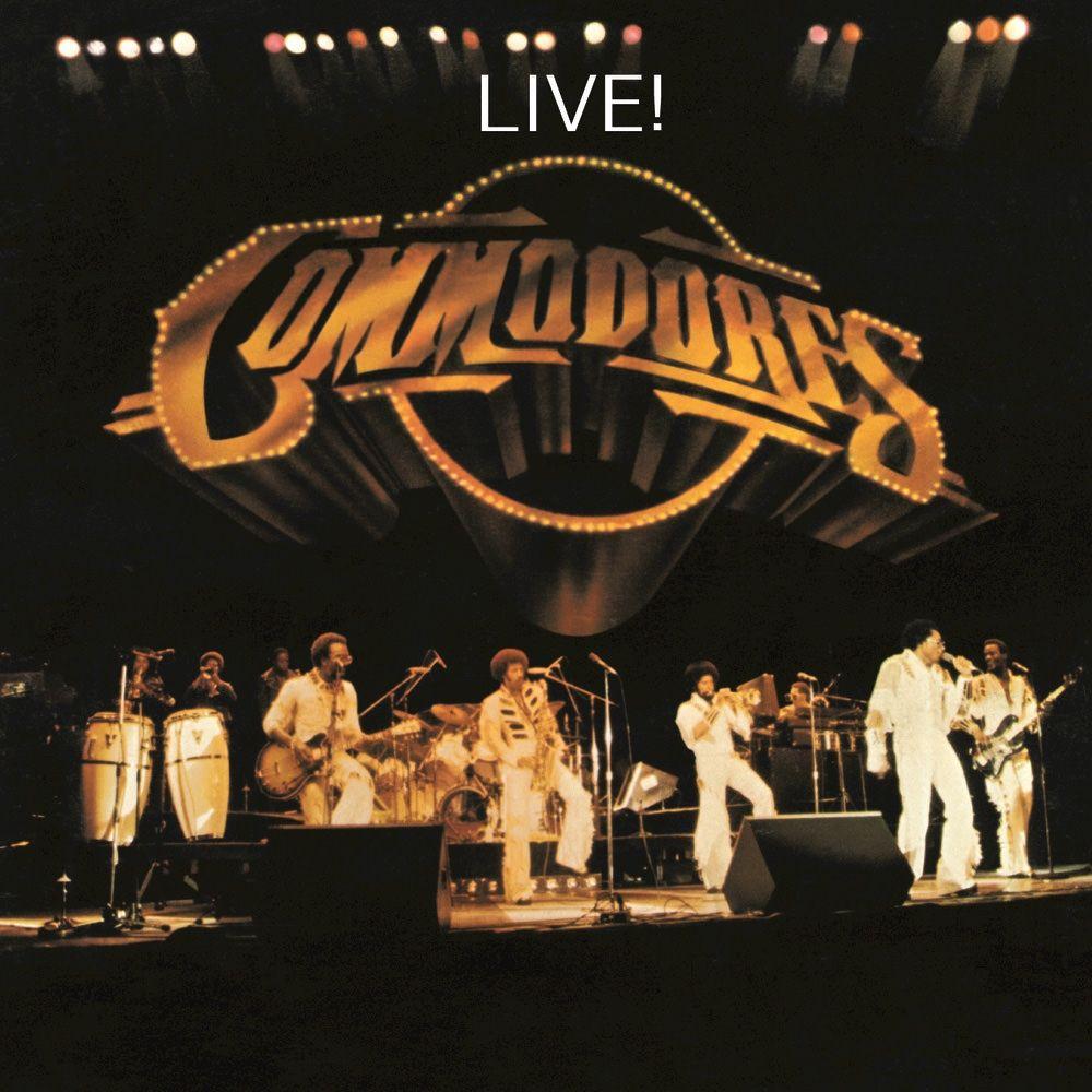 Capa do Álbum "Live!", de The Commodores