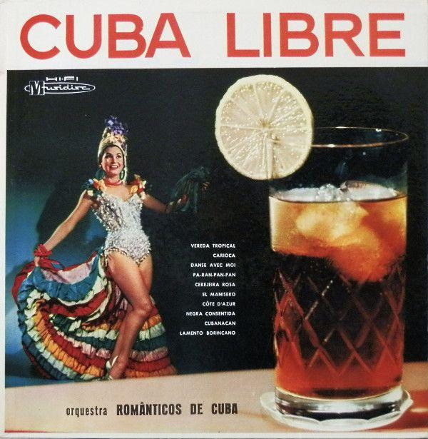 Portada de Álbum "Cuba Libre", de Orquestras Românticos de Cuba