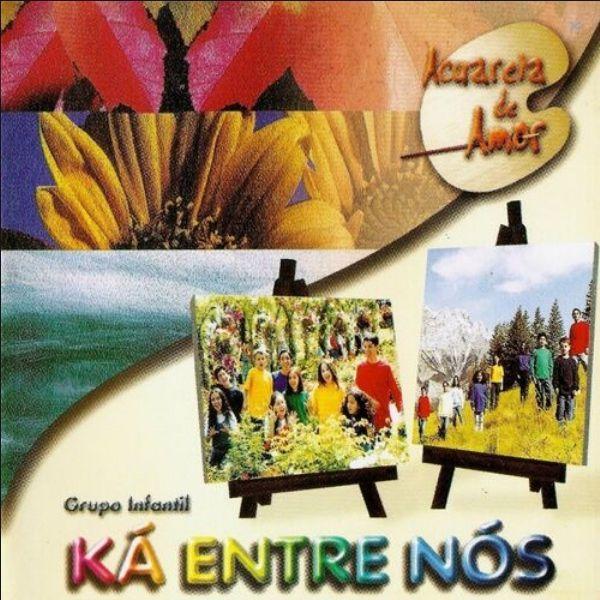 Portada de Álbum "Acuarela de Amor", de Turminha Ká Entre Nós