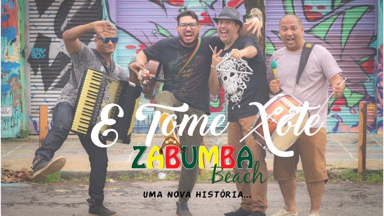 Capa do Álbum "E Tome Xote", de Zabumba Beach