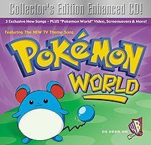 Portada de Álbum "Pokémon World", de Pokémon