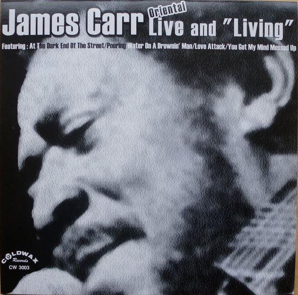 Portada de Álbum "Oriental Live And Living", de James Carr