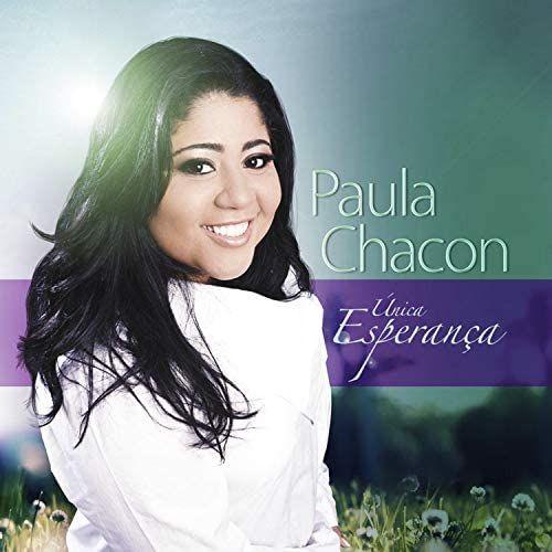 Portada de Álbum "Única Esperança", de Paula Chacon
