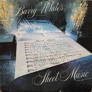 Capa do álbum "Sheet Music", de Barry White