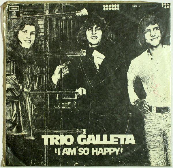 Capa do Álbum "I'm So Happy", de Trio Galleta