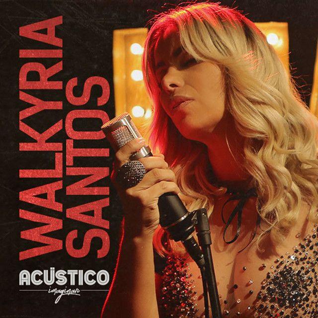 Portada de Álbum "Acústico Imaginar", de Walkyria Santos