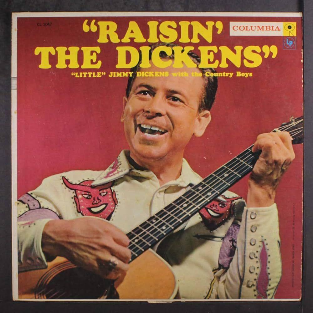 Capa do Álbum "Raisin' The Dickens", de Little Jimmy Dickens