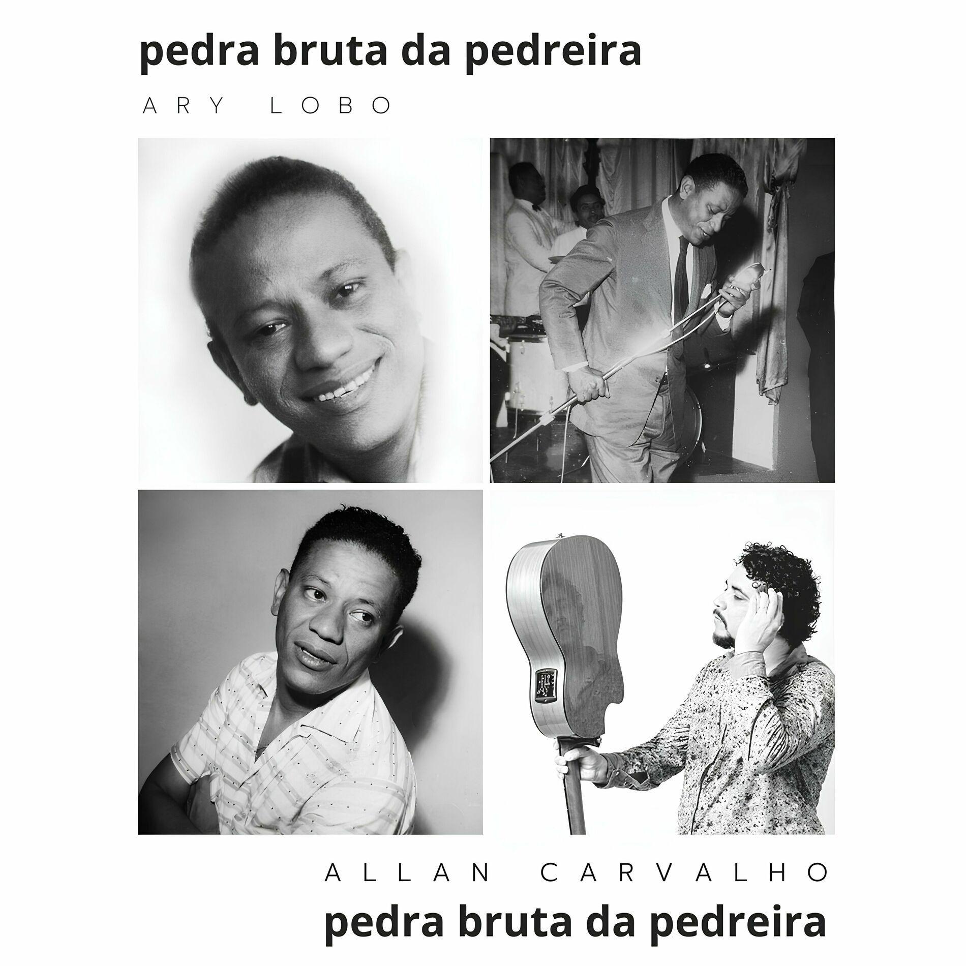 Capa do Álbum "Pedra Bruta da Pedreira", de Allan Carvalho