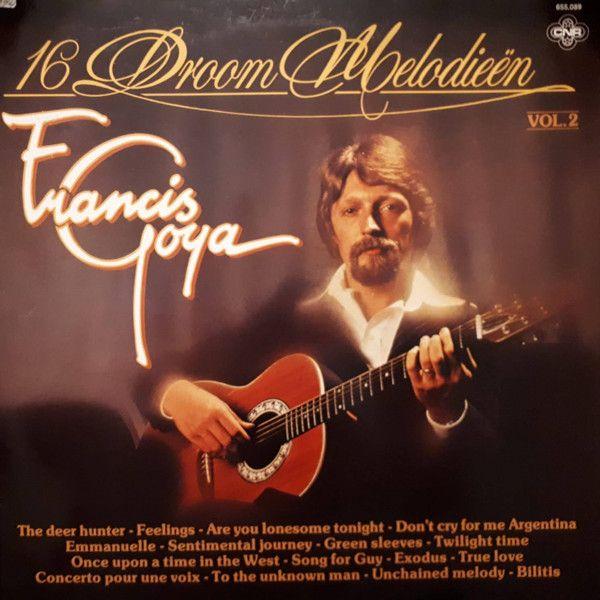 Portada de Álbum "16 Droommelodieën - Vol. 2", de Francis Goya
