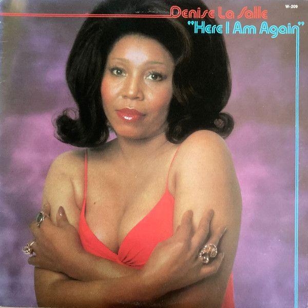 Portada de Álbum "Here I Am Again", de Denise Lasalle