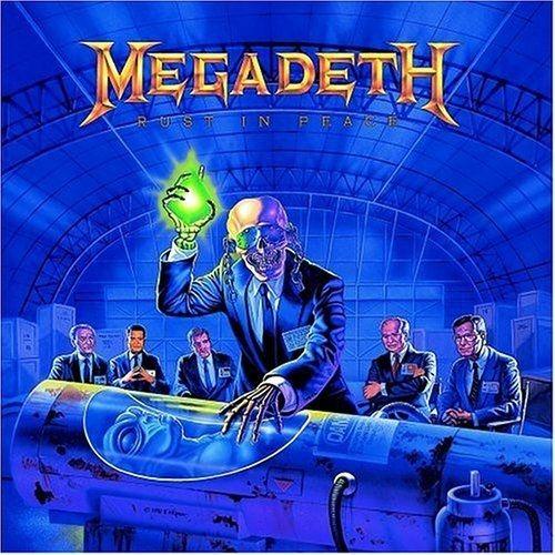 Capa do álbum "Rust In Peace", de Megadeth