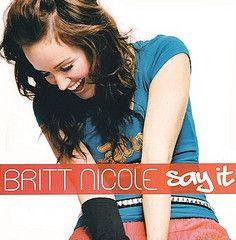 Capa do Álbum "Say It (Japan Bonus Tracks Edition)", de Britt Nicole
