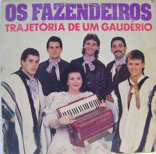 Portada de Álbum "Trajetória de Um Gaudério", de Os Fazendeiros
