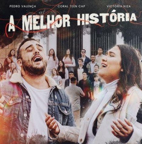 Portada de Sencillo/EP "A Melhor História (part. Pedro Valença e Victoria Niza)", de Coral Teen Cap