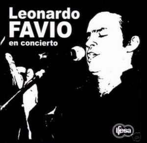 Portada de Álbum "En Concierto", de Leonardo Favio