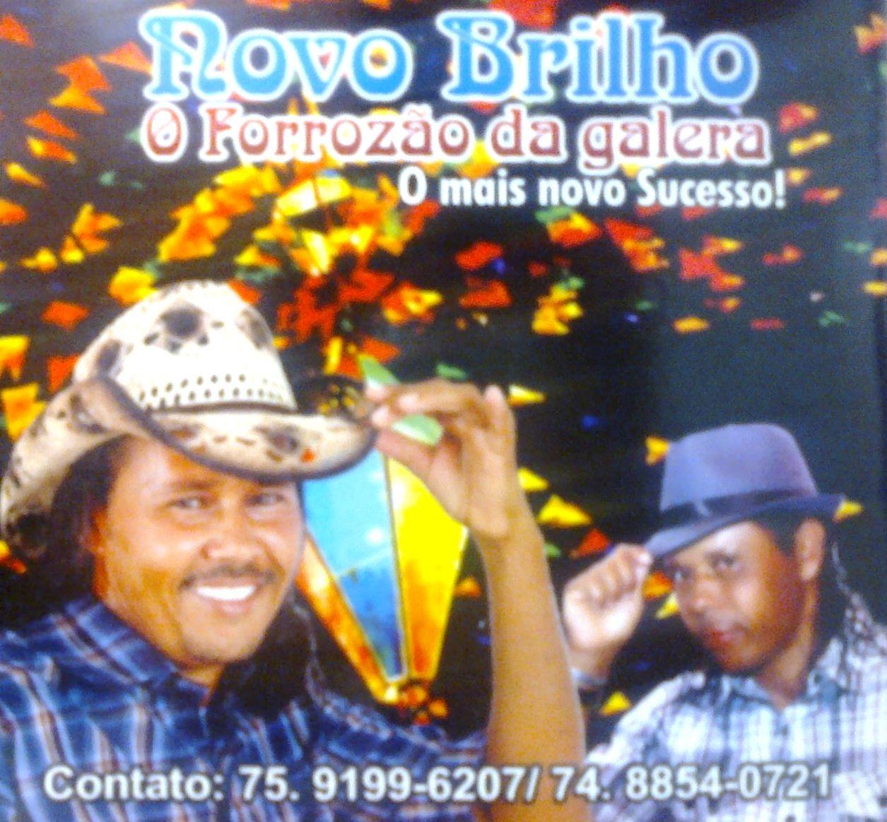 Portada de Álbum "Novo Brilho, o Forrozão da galera", de Banda Novo Brilho