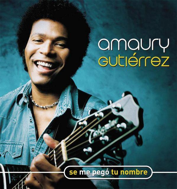 Portada de Álbum "Se Me Pegó Tu Nombre", de Amaury Gutierrez