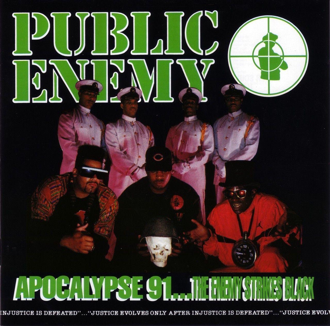 Portada de Álbum "Apocalypse 91... The Enemy Strikes Black", de Public Enemy