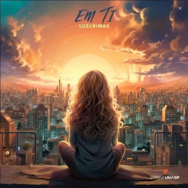 Portada de Sencillo/EP "Em Ti", de Luz e Rimas