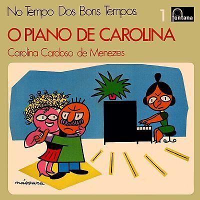 Portada de Álbum "O Piano de Carolina", de Carolina Cardoso de Menezes