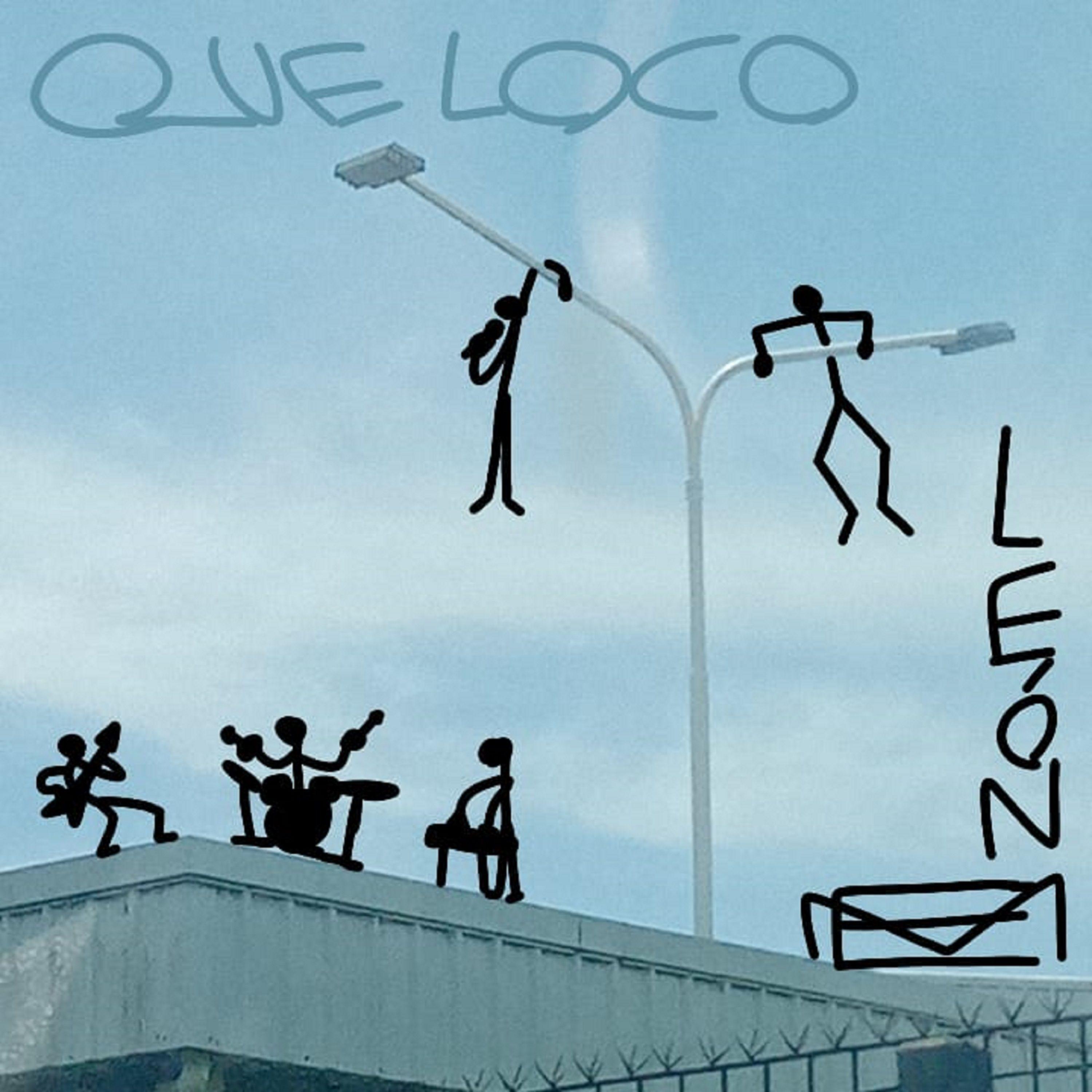 Portada del álbum "Que Loco", de León EM