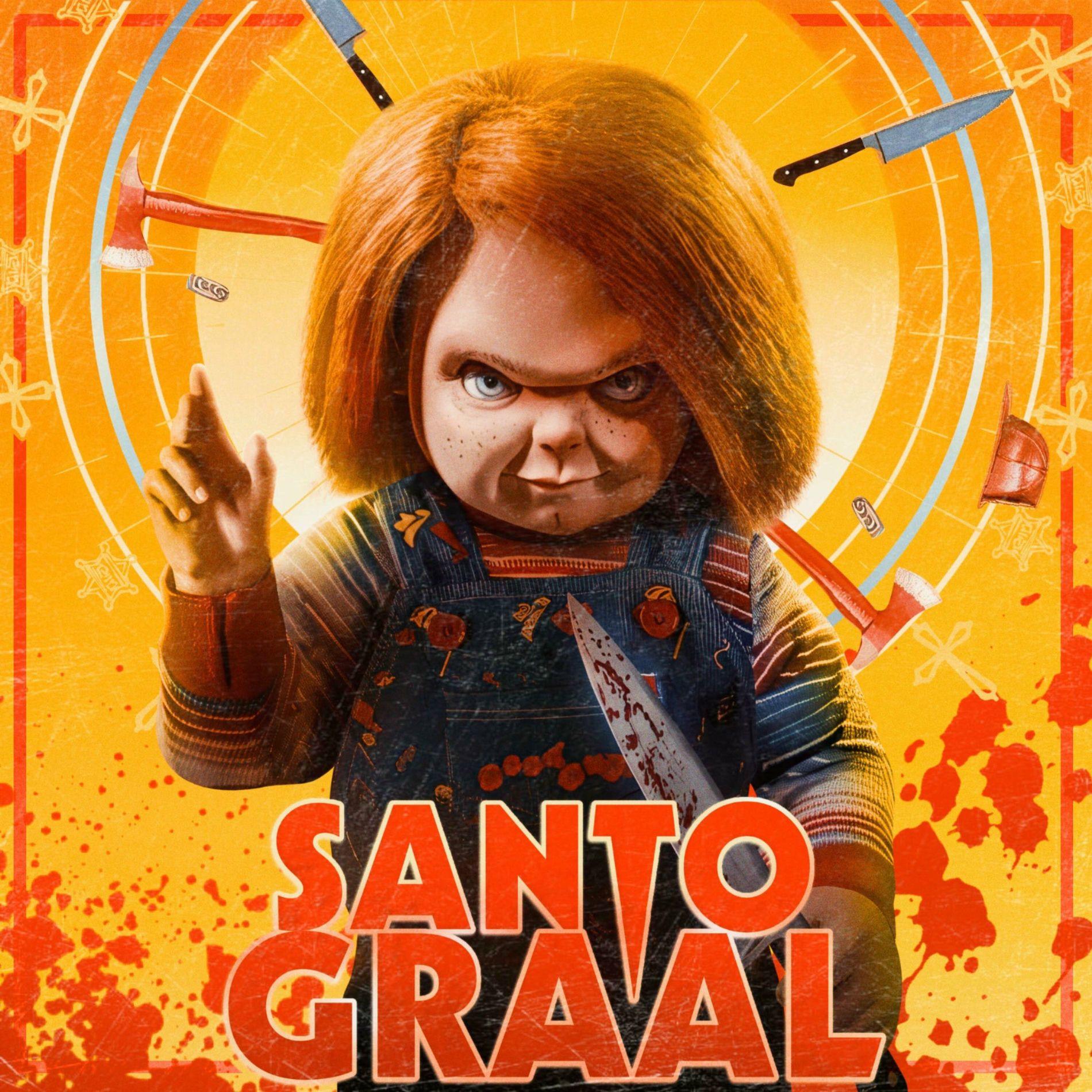 Capa do álbum "Santo Graal (Chucky)", de Papyrus da Batata