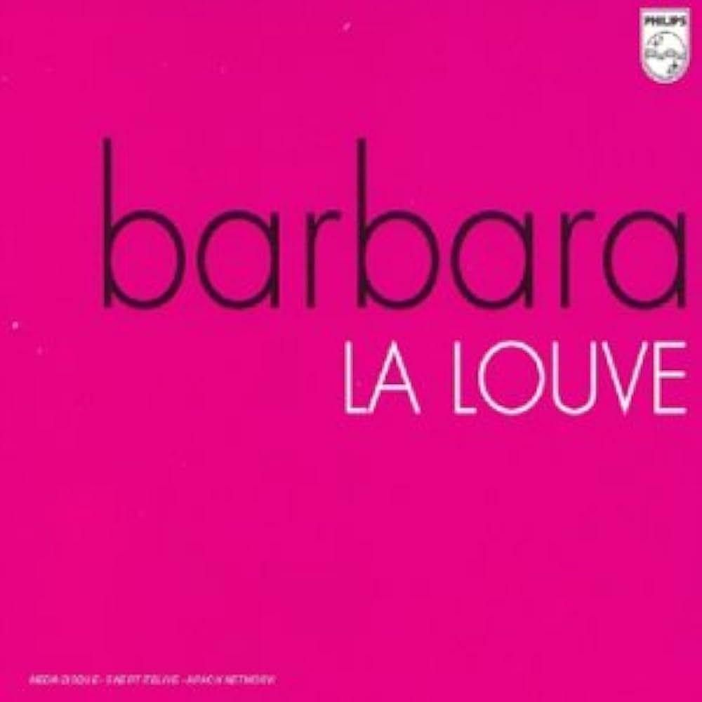 Album cover of "La Louve" by Barbara