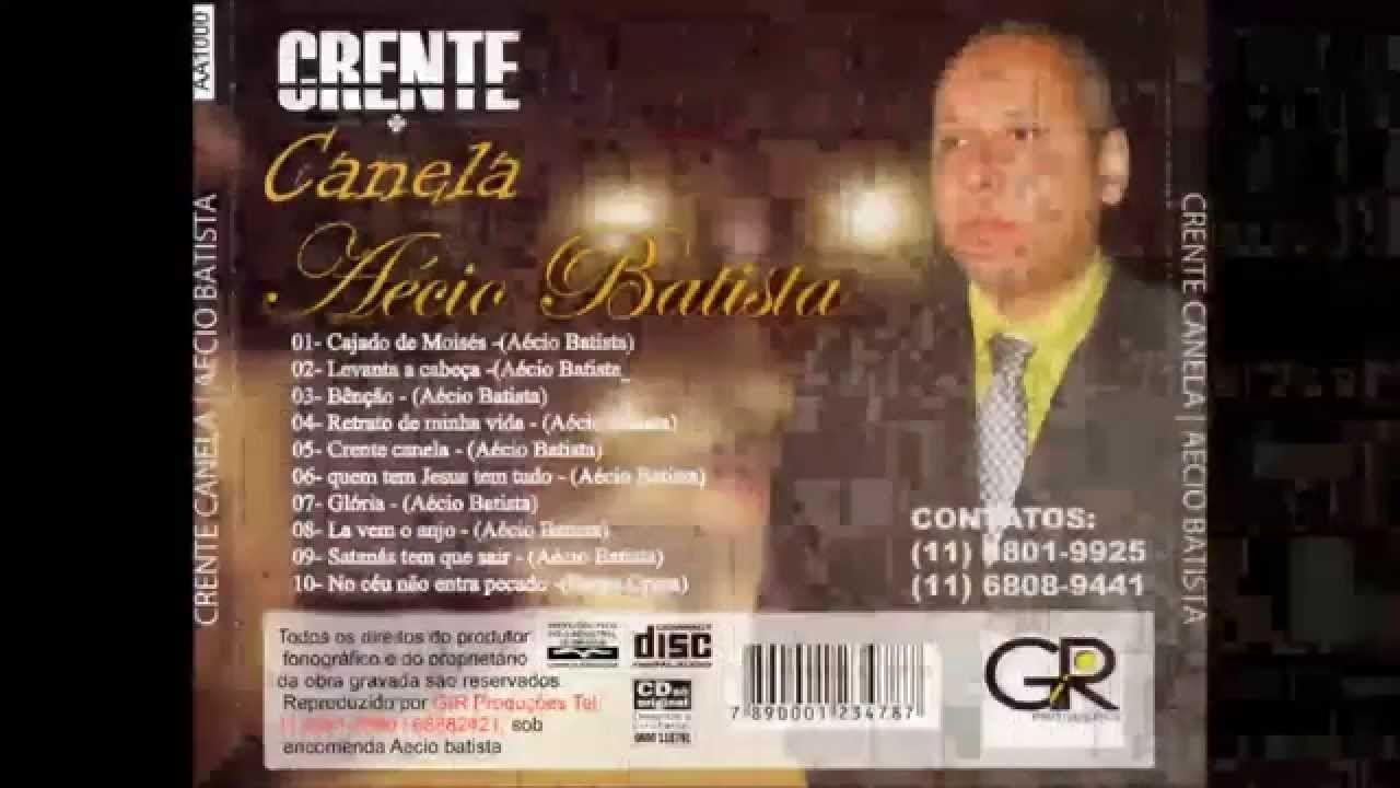 Portada de Álbum "Crente Canéla ", de Aécio Batista