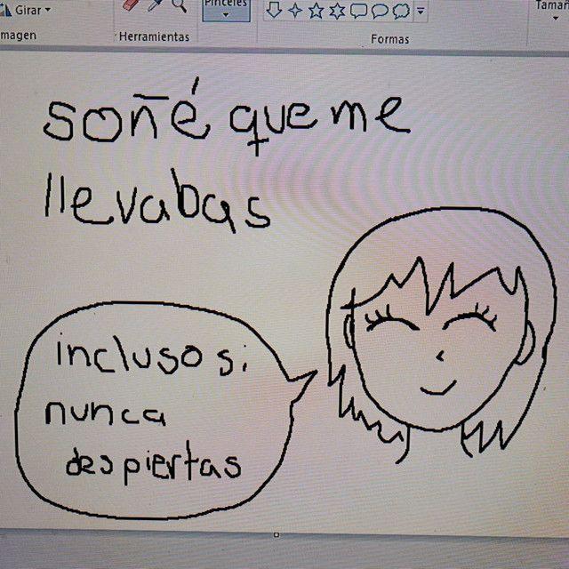 Portada de Álbum "soñé que me llevabas", de incluso si nunca despiertas