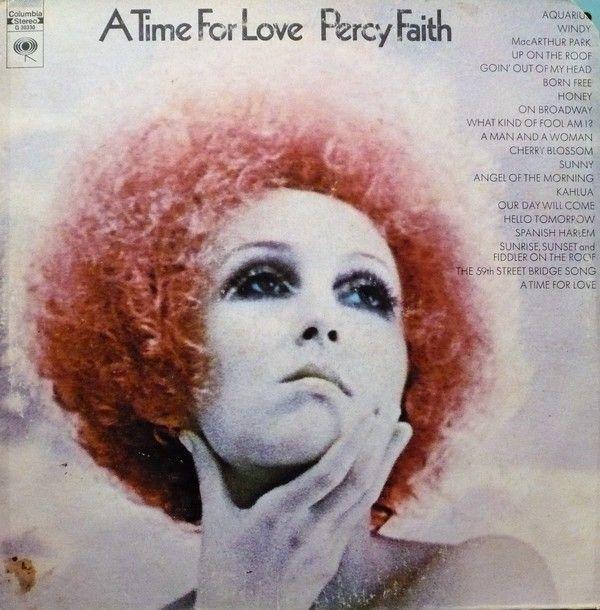 Capa do Álbum "A Time For Love", de Percy Faith