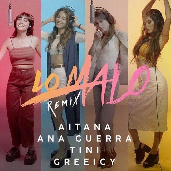 Capa do álbum "Lo Malo (remix)", de Aitana